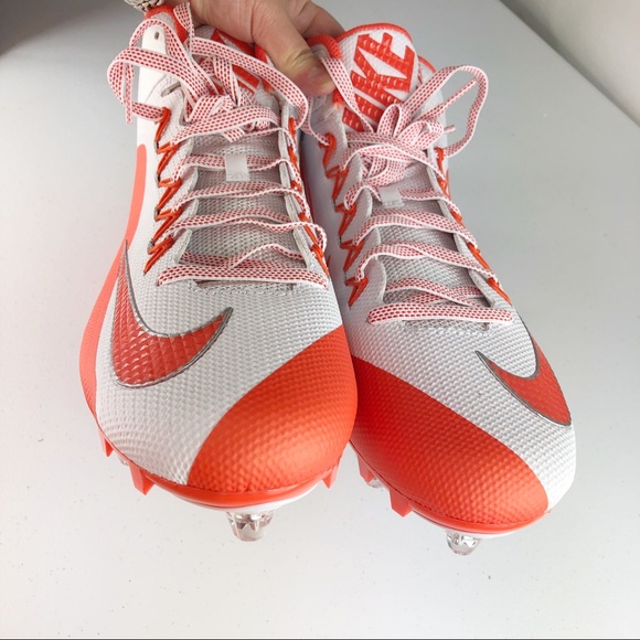 Cleats Nike Alpha Men’s Football  Orange Size 16 - Picture 3 of 8